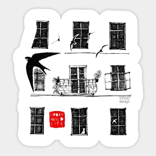 Urban Wildlife - Swift Sticker